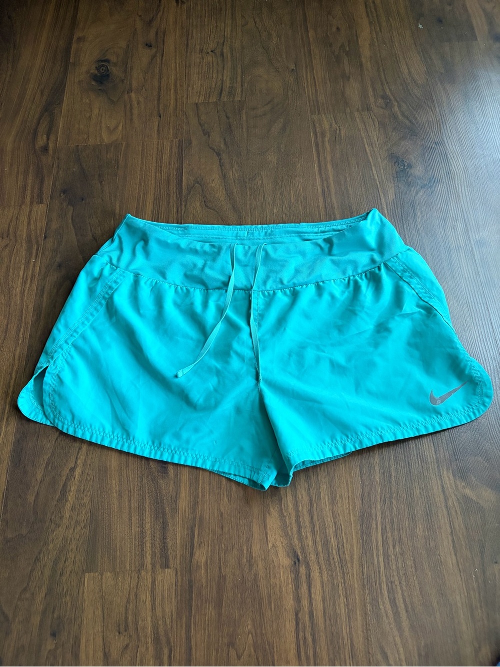 Nike Women's Turquoise Athletic Shorts
